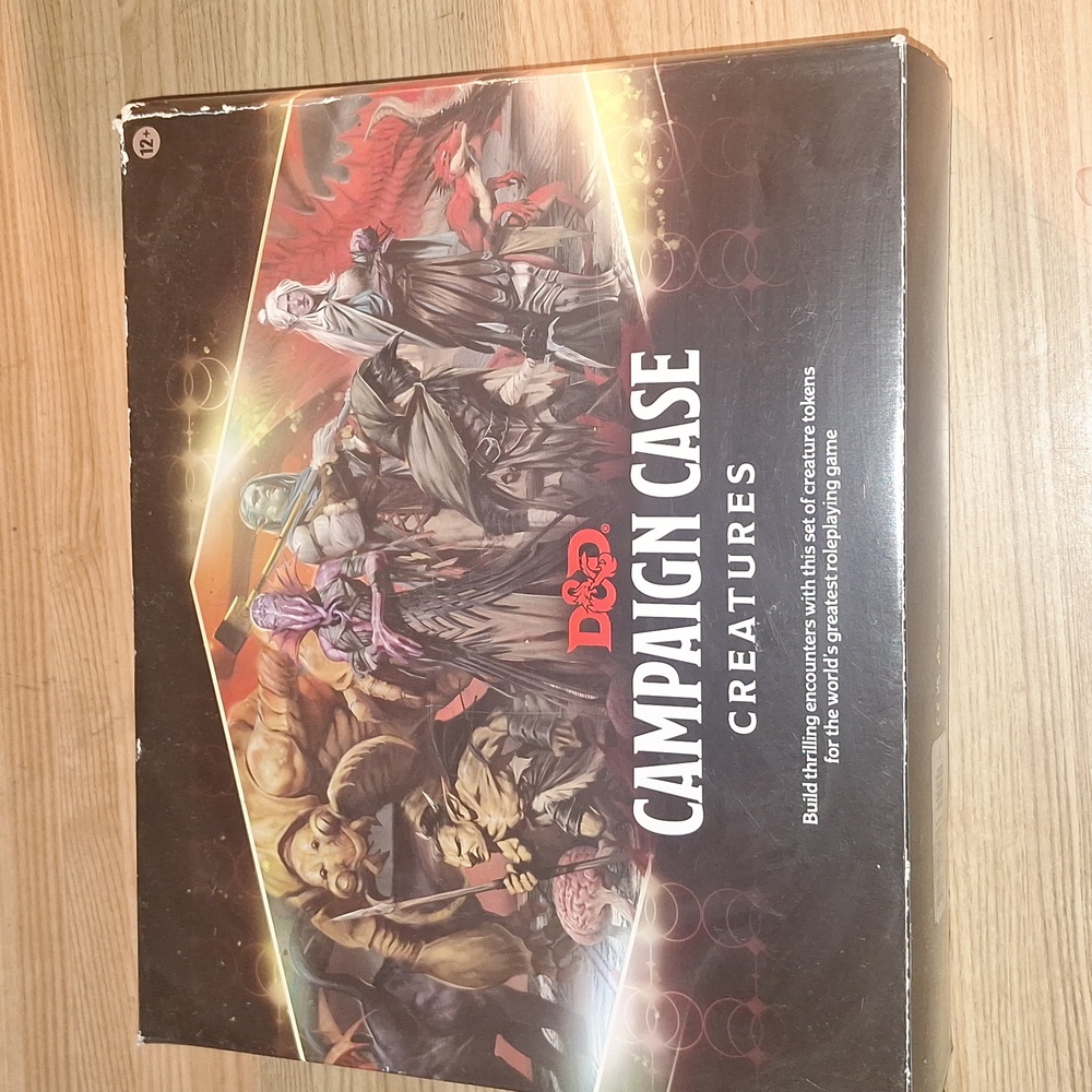 D&D Dungeons & Dragons Campaign Case: Creatures - Monster Token Set